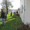 Boy Scouts raking leaves 11/19/11
