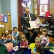 Mr. Bernardyn visits storytime