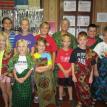 SRP kids tried on authentic Tanzanian kangas