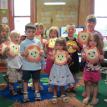 SRP preschoolers made lion faces to remember Tanzania