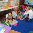 Kente inspired paper weaving (Ghana)
