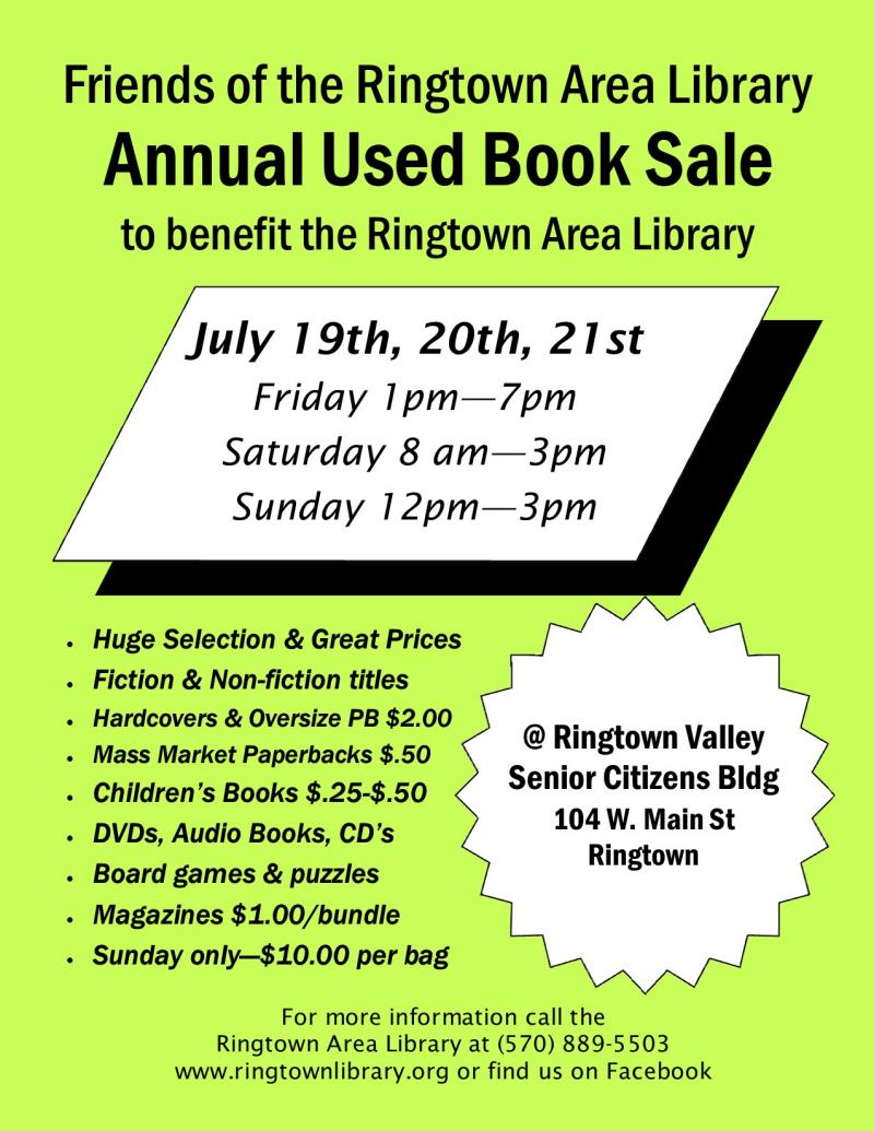 Ringtown Area Library Home