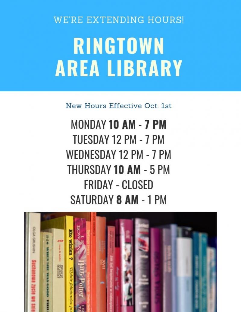 Ringtown Area Library Home